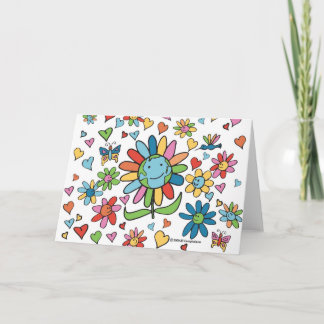 Pour Fêtes Annuelles Cartes de voeux World Love Blossom