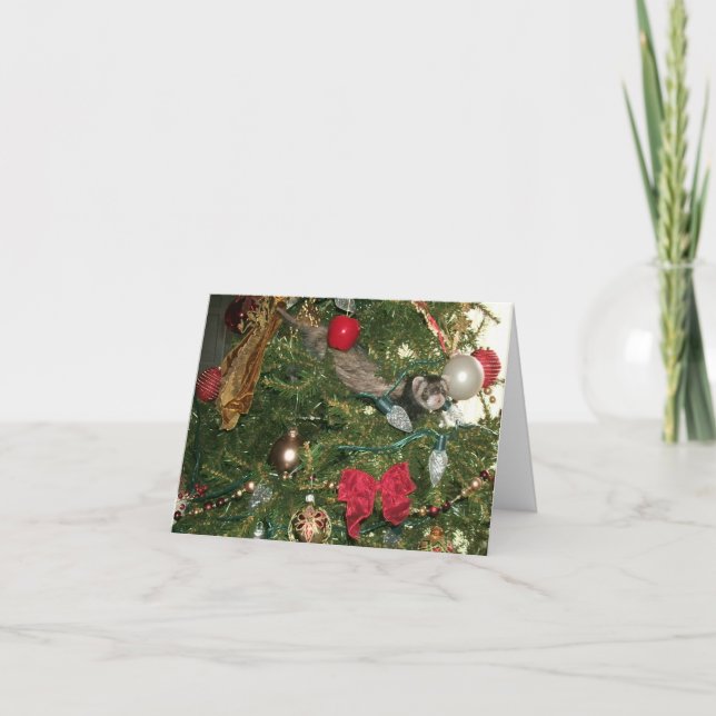 Pour Fêtes Annuelles Cartes d'une surprise de Noël (Devant)