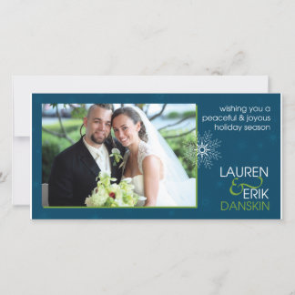 Pour Fêtes Annuelles Cartes Lauren et Erik Xmas