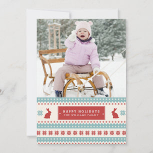 Pour Fêtes Annuelles Cartes photos de Noël moches