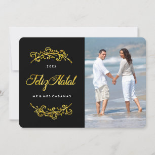 Pour Fêtes Annuelles Cartes photos natals de Feliz