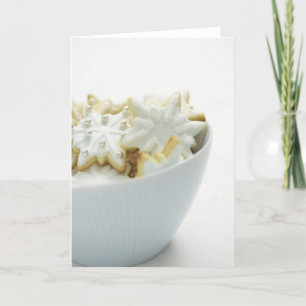 Pour Fêtes Annuelles Cuvette de cartes et d'autocollants de biscuits de