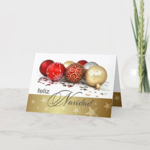 Pour Fêtes Annuelles Feliz Navidad. Cartes de Noël en espagnol