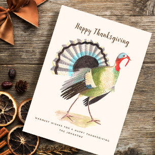 Pour Fêtes Annuelles Grandes cartes de voeux du thanksgiving de la