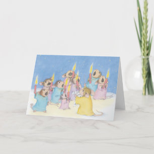 Pour Fêtes Annuelles House-Mouse Designs® - Cartes de Noël