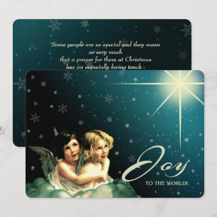 Pour Fêtes Annuelles Joie au monde. Cartes de Noël religieuses