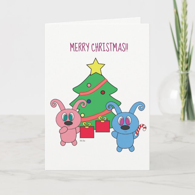 Pour Fêtes Annuelles Jour de Noël des Rollys - Cartes de Noël (Devant)