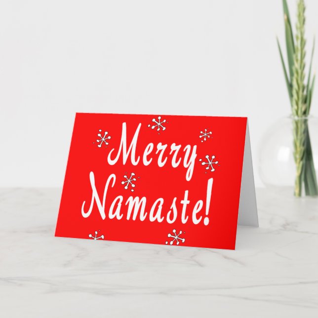 Pour Fêtes Annuelles Joyeuses cartes de voeux de Noël (Devant)