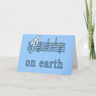 Pour Fêtes Annuelles La paix musicale sur les cartes de la Terre