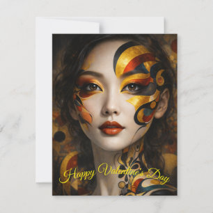 Pour Fêtes Annuelles Muse de la Rêverie Dorée, Cartes de la Saint-Valen