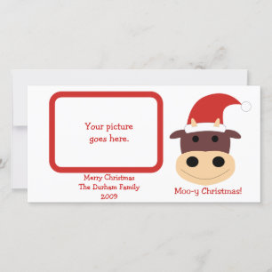 Pour Fêtes Annuelles Noël de Moo-y ! Cadeaux de vacances et cartes