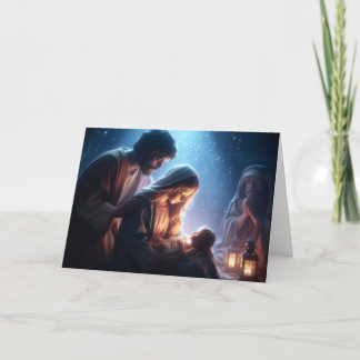 Pour Fêtes Annuelles Noël Nativité Scène Noël Cartes de voeux Noël