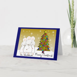 Pour Fêtes Annuelles Nonnes Cartes de Noël et Cadeaux-Art Design