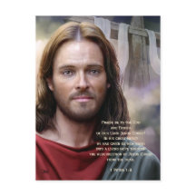 Résurrection de la peinture de Jésus Cartes postal