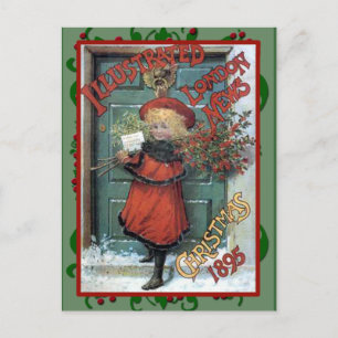 Pour Fêtes Annuelles Sweet Vintage Vacances Art sur Cartes, Cartes post