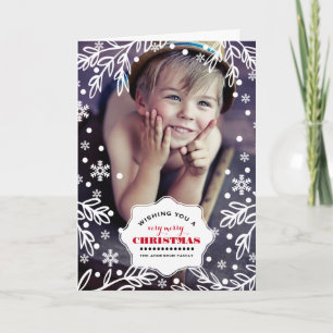 Pour Fêtes Annuelles Très Joyeux Noël. Cartes photos personnalisés