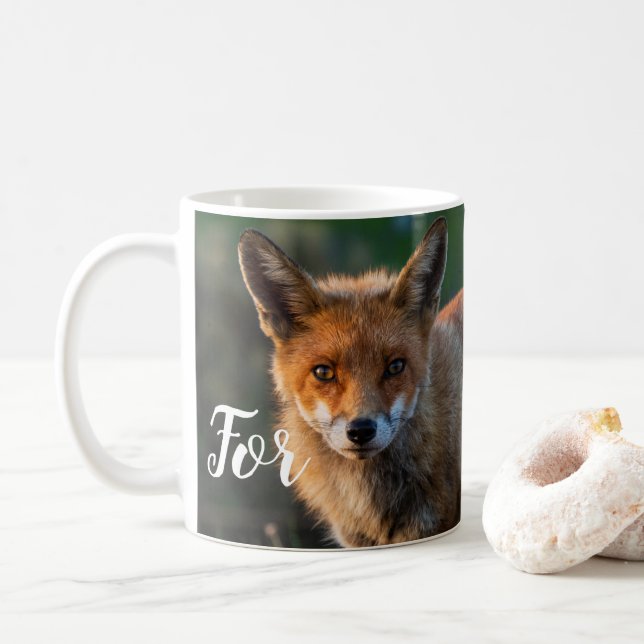 Pour Fox Sake Mug (Avec donut)