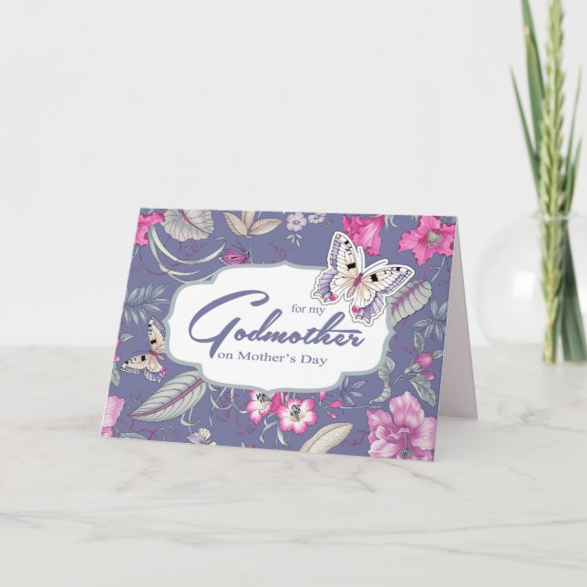 Pour Godmère sur les Cartes de voeux de la Fête de (Devant)