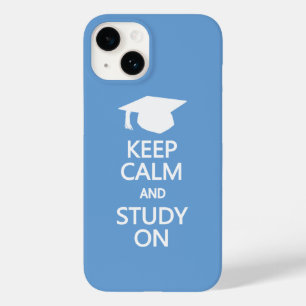 Pour iPhone 14 Conserver le calme et l'étude sur le coque Samsung