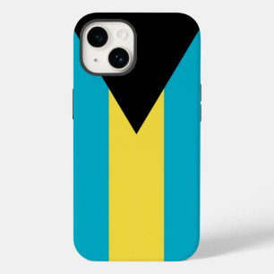 Pour iPhone 14 Coque Apple patriotique-Mate, drapeau des Bahamas 