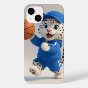 Pour iPhone 14 Coque d'action sportive Leopard