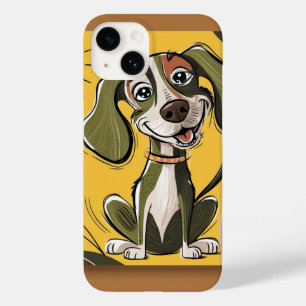 Pour iPhone 14 coque personnalisé chien