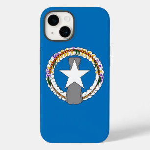 Pour iPhone 14 Coque pomme patriotique-Mate 14, Mariana du Nord