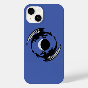 Pour iPhone 14 Lune Dragons Imaginaire Design Coque-Mate coque ip