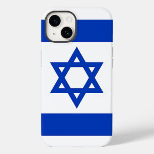 Pour iPhone 14 Patriotique Apple Coque-Mate, Israël drapeau Coque