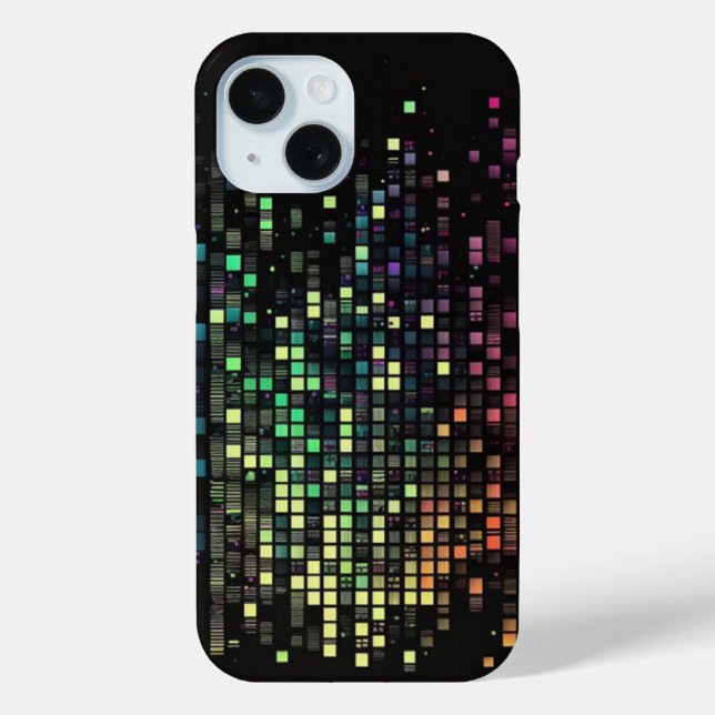 Pour iPhone 15 Coque art abstrait (Verso)