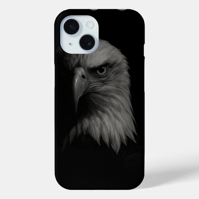 Pour iPhone 15 coque d'aigle (Verso)
