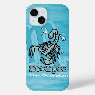 Pour iPhone 15 Scorpio Le Scorpion panneau d'eau coque ipad