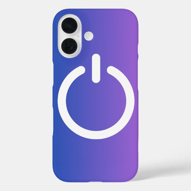 Pour iPhone 16 Coque de puissance (Verso)