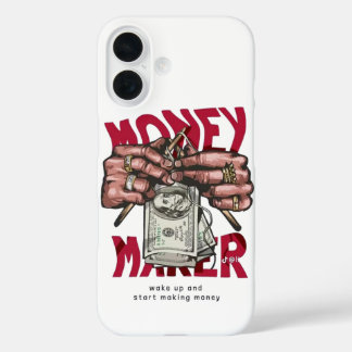 Pour iPhone 16 coque de téléphone faiseur d'argent