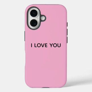 POUR iPhone 16 COQUE DE TÉLÉPHONE JE T'AIME PAR IGOR ADAMOVICH AL