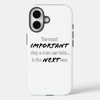 Pour iPhone 16 Coque d'étape le plus important