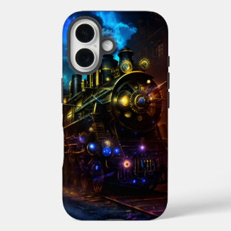 Pour iPhone 16 Coque ferroviaire Groove