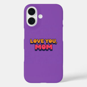 Pour iPhone 16 Montrez votre Amour avec ce coque ipad "Love You,