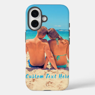 Pour iPhone 16 Personnalisez votre photo préférée avec le coque i