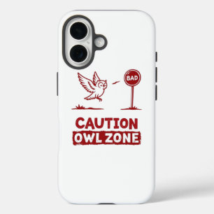 Pour iPhone 16 Zone de la Chouette – Conception de Coque de Télép