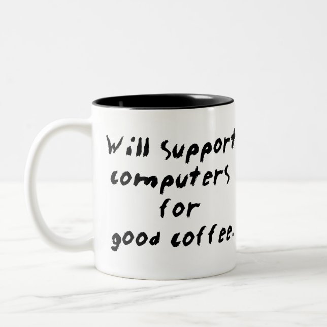 … pour la bonne tasse de café (Gauche)