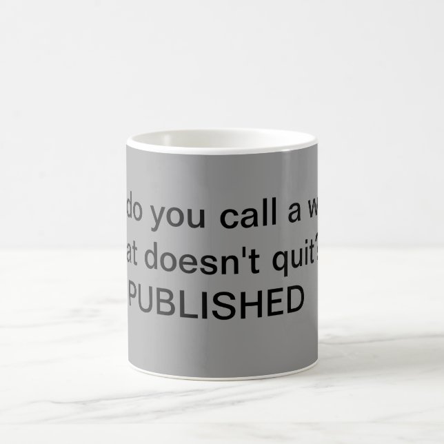 Pour la tasse d'auteurs seulement (Centre)