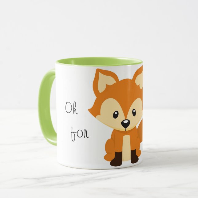 pour la tasse de saké de renard (Devant gauche)