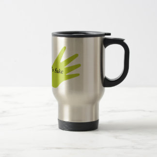 Pour la tasse de voyage du saké de Peter