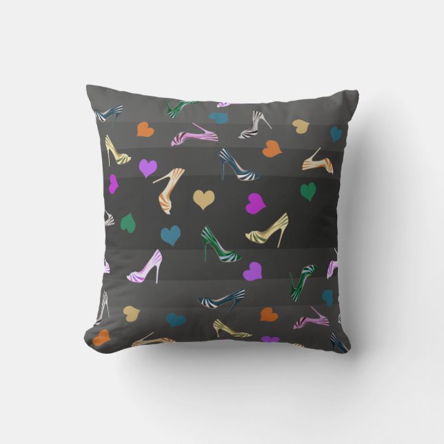 Pour l'amour des chaussures Coussins (Recto)