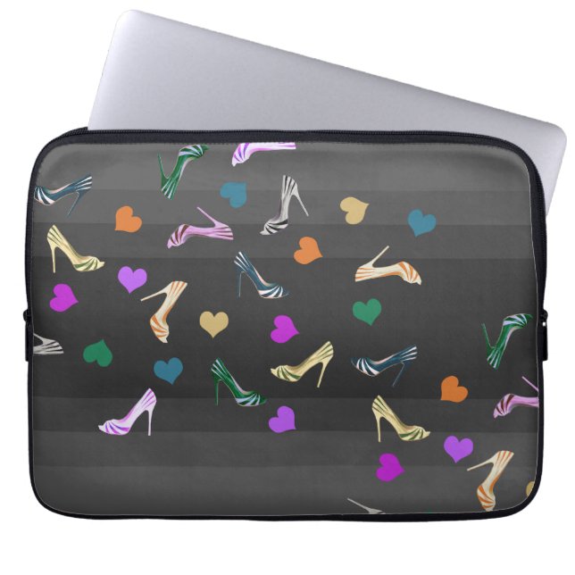 Pour l'amour des chaussures sac d'ordinateur porta (Devant)