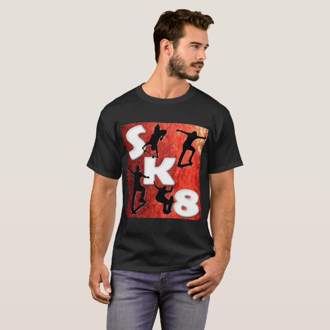 Pour l'amour du T-shirt faisant de la planche à (Devant entier)