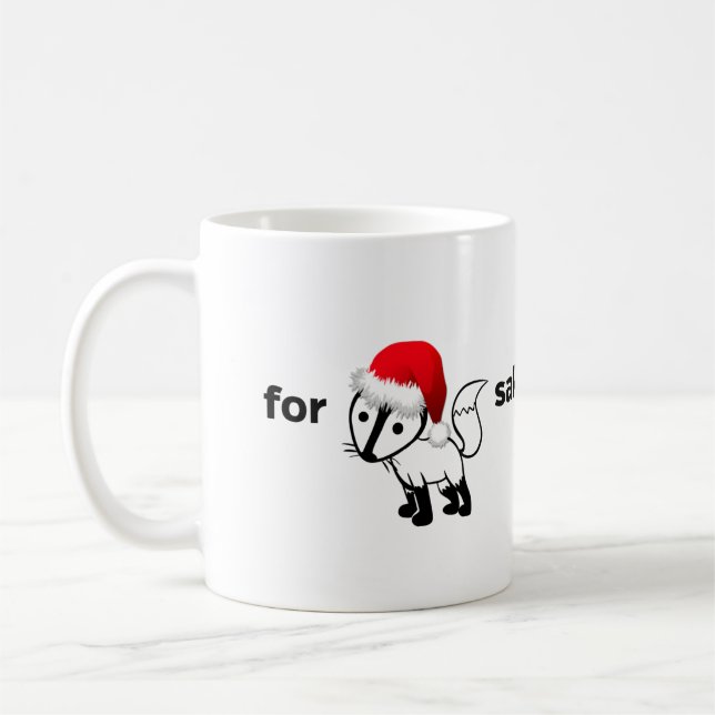 Pour l'édition de Noël de la tasse de café de saké (Gauche)