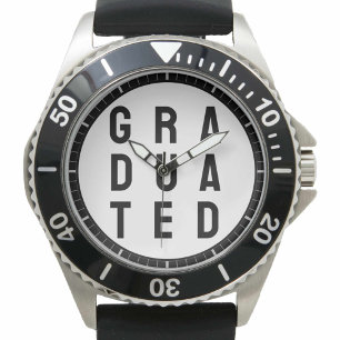 Pour les nouveaux diplômés. Une montre diplômée