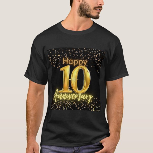 pour les T-shirts du bon anniversaire (Devant)